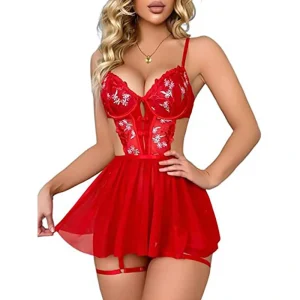 Women cosplay Maid uniform temptation cross Chinese Plum blossom style Sexy lingerie underwear clothes