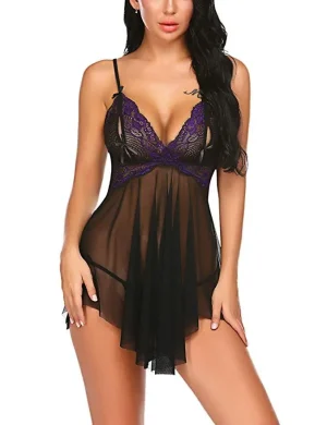 Lace Tight open gear transparent beautiful women sex lingerie for woman hot transparent sex lingerie