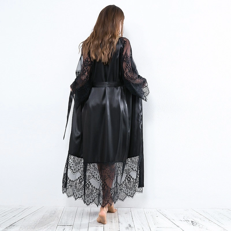 Wholesale Ladies Erotic See Through Plus Size Sexy Women Babydoll Lingerie Lace Chemise Halter Nightwear Teddy Dress - Image 5