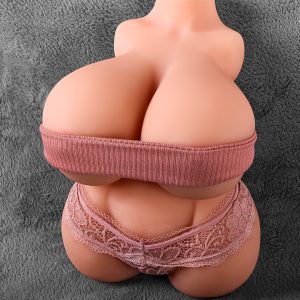 11.24 lb male masturbation doll, large-breasted adult sex doll, large breasts and buttocks, female sex doll torso, adult sex toy, with realistic vagina, for male masturbation use.